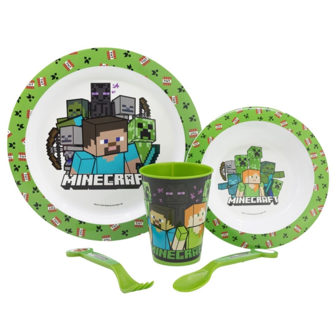 STOR Minecraft 5 Piece Micro Set